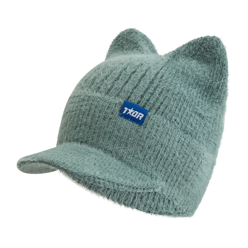 Cute Cat Ear Beanie Hats