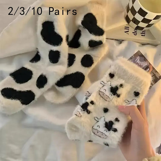 Women's Plush Mid Length Socks