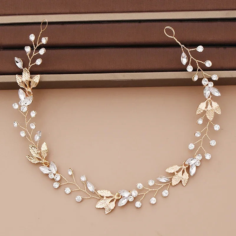 Bridal Pearl Headband Wedding Hair Accessories