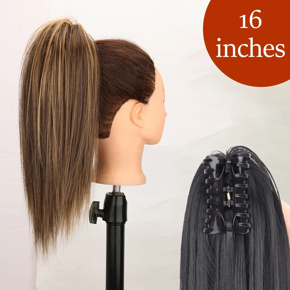34inches Synthetic Ponytail Hair Extension