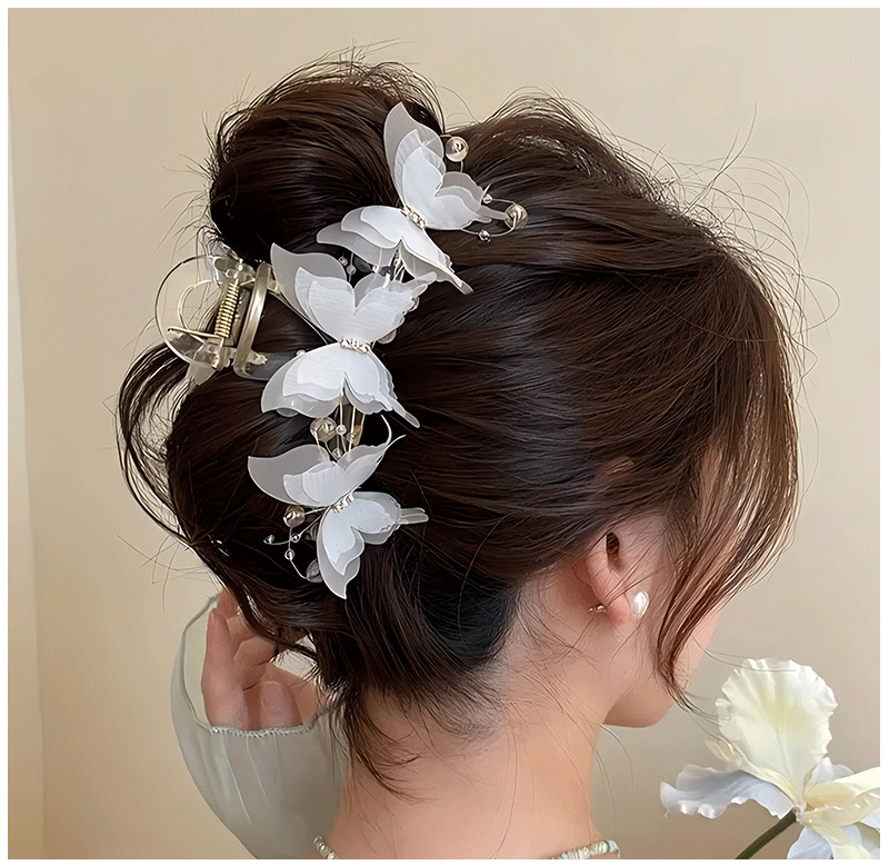 2pc Fashion Butterfly Hair Clip
