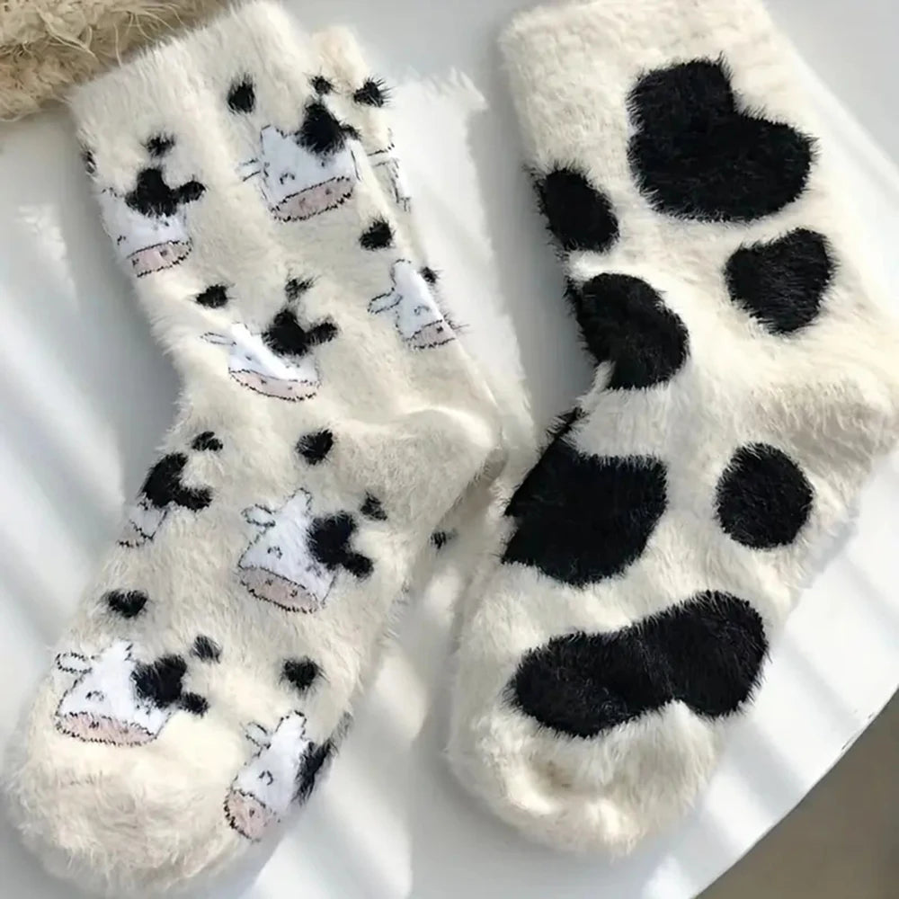 Women's Plush Mid Length Socks