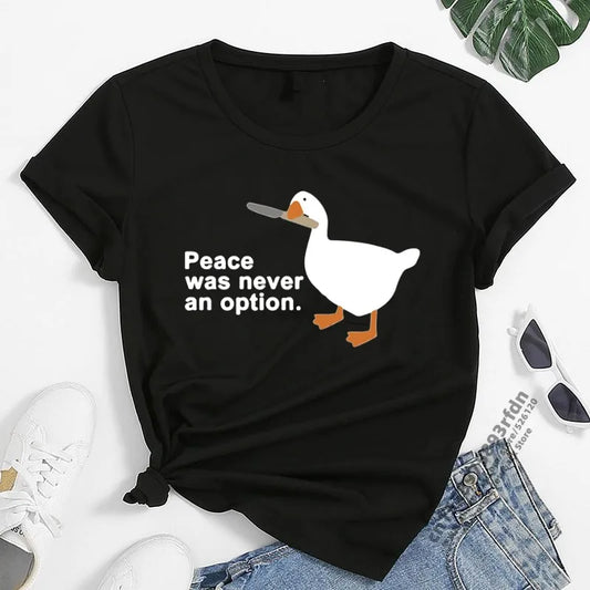 Funny Print T-Shirt
