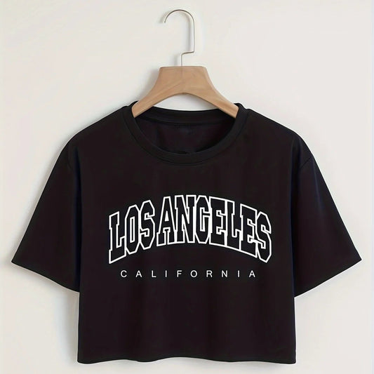 Short Sleeve Crop T-Shirt