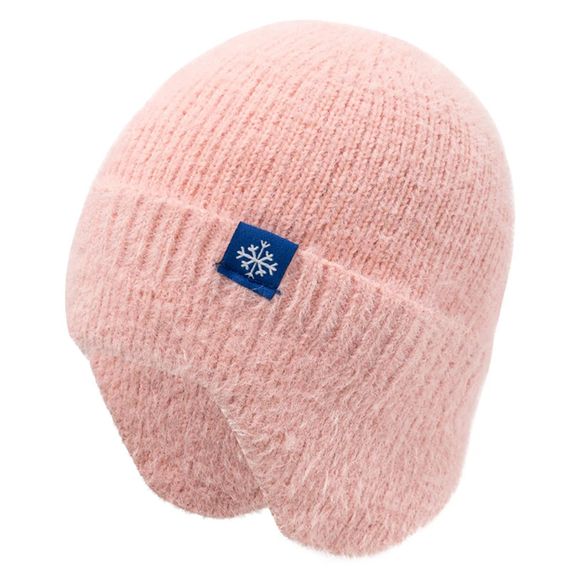Candy Colors Earflap Winter Hat