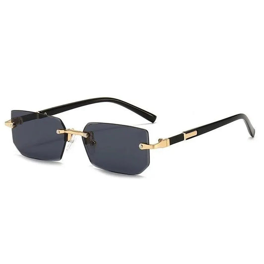 Retro Sunglasses Cutting Lens