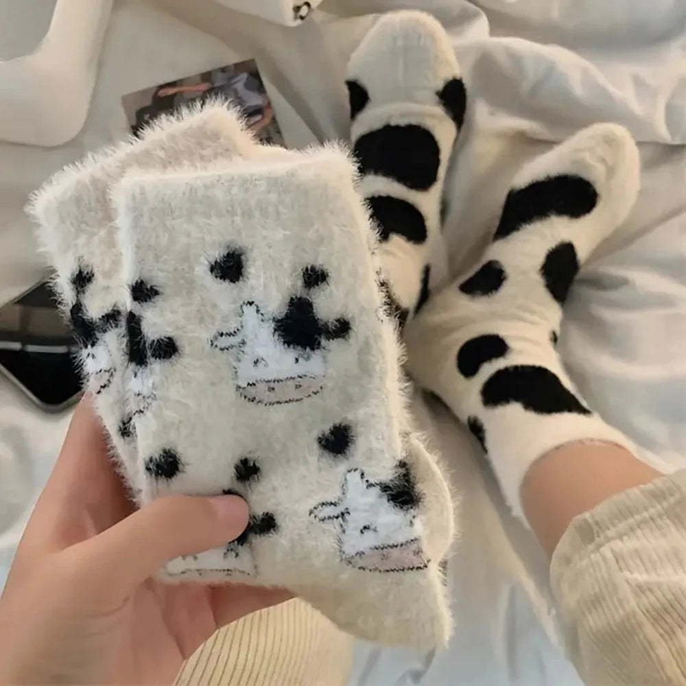Women's Plush Mid Length Socks